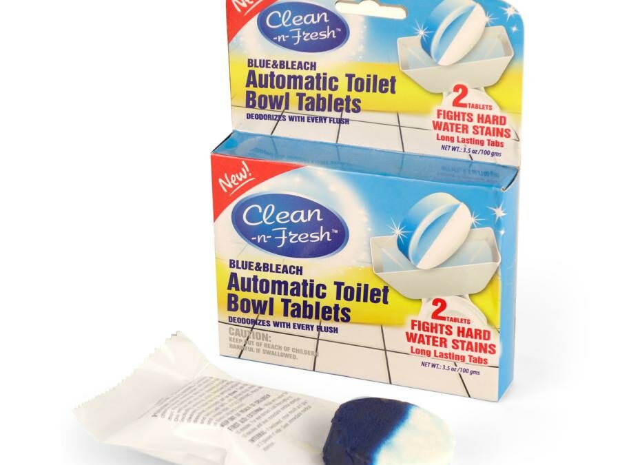 Toilet Blue & White Clean Tablets